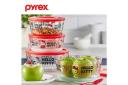 Pyrex 8pcs Glass Food Storage Lock Containers With Lid Hello Kitty / Star Wars / Mickey Mouse Star Wars
