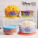 Pyrex 8pcs Glass Food Storage Lock Containers With Lid Hello Kitty / Star Wars / Mickey Mouse Star Wars