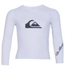 Quiksilver Boys' All Time Long Sleeve UPF 50 Rash Guard Toddler Shirt - Black 6 - Swimoutlet.com