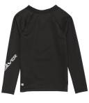 Quiksilver Boys' All Time Long Sleeve UPF 50 Rash Guard Toddler Shirt - Black 6 - Swimoutlet.com