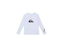 Quiksilver Boys' All Time Long Sleeve UPF 50 Rash Guard Toddler Shirt - White 2 - Swimoutlet.com