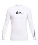 Quiksilver Boys' All Time Long Sleeve UPF 50 Rash Guard Toddler Shirt - White 2 - Swimoutlet.com