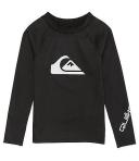 Quiksilver Boys' All Time Long Sleeve UPF 50 Rash Guard Toddler Shirt - White - Swimoutlet.com