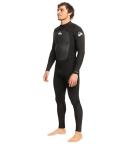 Quiksilver Men's 3/2mm Prologue GBS Back Zip Long Sleeve Fullsuit Wetsuit - Black - Swimoutlet.com