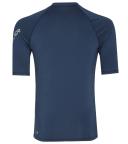 Quiksilver Men's All Time Short Sleeve UPF 50 Rash Guard - Insignia Blue - Swimoutlet.com