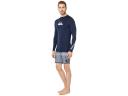 Quiksilver Men's Standard All Time Long Sleeve Rashguard UPF 50 Sun Protection Surf Shirt