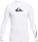 Quiksilver Youth All Time Long Sleeve UPF 50 Rash Guard Big Kid Shirt - White XL/16 - Swimoutlet.com