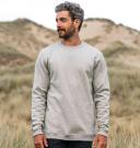 Rapanui Men's Recycled Organic Sweatshirt | Size: S | Ocean Blue Post-Consumer Organic Cotton | Recycled Sweater