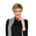 Raquel Welch Go For It Boy Cut Short Hair Wig With Longer Layers, R13F25 Praline Foil, by Hairuwear