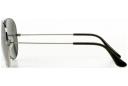 Ray-Ban Aviator Classic Sunglasses RB3025 W0879 - Polished Gunmetal Frame - Green Classic G-15 Lenses - 58mm