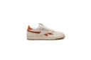 Reebok Classic CLUB C Revenge Vintage Trainers, Women's, Size: 35.5, Chalk/burnt orange - shoes
