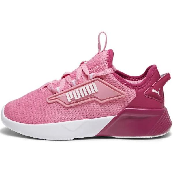 Retaliate 2 Sneakers - Kids 4-8 Years in Strawberry Burst/Pinktastic/White, Size 1 by Puma
