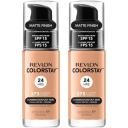 Revlon ColorStay Makeup Combination/ Oily Skin 30ml 295 Dune - 2 Pack - Earn Everyday Rewards, AfterPay Available