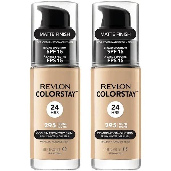 Revlon ColorStay Makeup Combination/ Oily Skin 30ml 295 Dune - 2 Pack - Earn Everyday Rewards, AfterPay Available