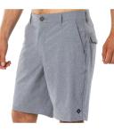 Rip Curl Men's Boardwalk Phase Nineteen Hybrid Walkshorts - Washed Aqua - Swimoutlet.com