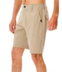 Rip Curl Men's Boardwalk Phase Nineteen Hybrid Walkshorts - Washed Aqua - Swimoutlet.com