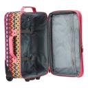 Rockland Fashion Softside Upright Luggage Set, Tribal, 2-Piece Set (14/19), Fashion Softside Upright Luggage Set