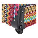 Rockland Fashion Softside Upright Luggage Set, Tribal, 2-Piece Set (14/19), Fashion Softside Upright Luggage Set