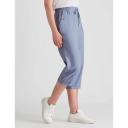 Rockmans Crop Linen Pants - Womens - Soft Chambray AU Size 20 - AfterPay & zipPay Available