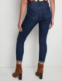 Rockmans Full Length Stitch Detail Denim Jeans - Indigo - Womens Trousers - Size 16 - Ezibuy