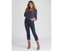 Rockmans Full Length Stitch Detail Denim Jeans - Womens - Dark Indigo Onl Size Medium - AfterPay & zipPay Available