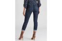 Rockmans Full Length Stitch Detail Denim Jeans - Womens - Dark Indigo Onl Size Medium - AfterPay & zipPay Available