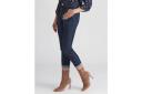 Rockmans Full Length Stitch Detail Denim Jeans - Womens - Dark Indigo Onl Size Medium - AfterPay & zipPay Available