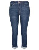 Rockmans Full Length Stitch Detail Denim Jeans - Womens - Dark Indigo Onl Size Medium - AfterPay & zipPay Available