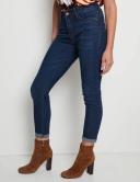 Rockmans Full Length Stitch Detail Denim Jeans - Womens - Indigo Size Large - AfterPay & zipPay Available