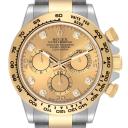 Rolex Cosmograph Daytona Champagne Dial Steel and 18K Yellow Gold Men&s Watch 116503