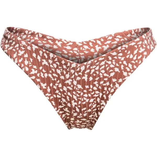 Roxy | Womens Rib Roxy Love The Sunseeker Hipster Bikini Bottoms - Brown - Size XXL at Official Roxy Store