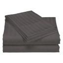 Royal Comfort 1200TC Sheet Set Damask Cotton Blend Ultra Soft Sateen Bedding - Queen - Blue Fog