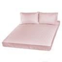 Royal Comfort 1200TC Sheet Set Damask Cotton Blend Ultra Soft Sateen Bedding - Queen - Blue Fog