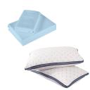 Royal Comfort Bedding Set 1 x 1200TC 4 Piece Sheet Set and 2 x Air Mesh Pillows - AfterPay & zipPay Available