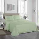 Royal Comfort Bedding Set 1 x 1200TC 4 Piece Sheet Set and 2 x Air Mesh Pillows - Double - Sage