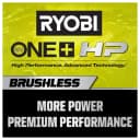 Ryobi - One+ HP 18V Brushless Cordless 3/8 in. Extended Reach Ratchet (Tool Only) - PBLRC25B