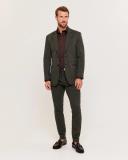 Saba Men's Judd Blazer in Forest Green Size 46