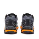 Salomon Men's XT-6 GORE-TEX Utility Sneakers in Black/Ebony/Marmalade, Size UK 3.5 | END. Clothing