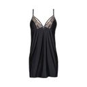 Sans Complexe Precieuse Plus Size Short Chemise Nightie in Black - 2XL - AfterPay & zipPay Available