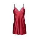 Sans Complexe Precieuse Plus Size Short Chemise Nightie in Persian Red - XL - AfterPay & zipPay Available