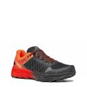 Scarpa Spin Ultra GTX orange-black, Mens GORE-TEX Trail Running & Running Shoes, Size US 12.5 - Color Orange Fluo - Black