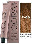 Schwarzkopf Igora Royal Absolutes Permanent Color 6-60 Dark Blonde Chocolate Natural 2.1 oz