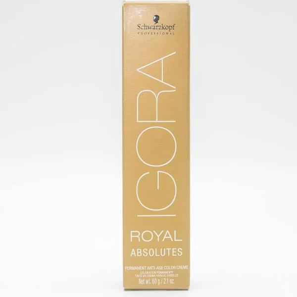 Schwarzkopf Igora Royal Absolutes Permanent Color 6-60 Dark Blonde Chocolate Natural 2.1 oz