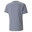 Seasons Men's coolCELL Trail Running T-Shirt in Gray Tile, Size Small, Nylon/Elastane by Puma