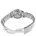Seiko 5 Classic Men's Size White Dial Stainless Steel Strap Watch SNKK25K1