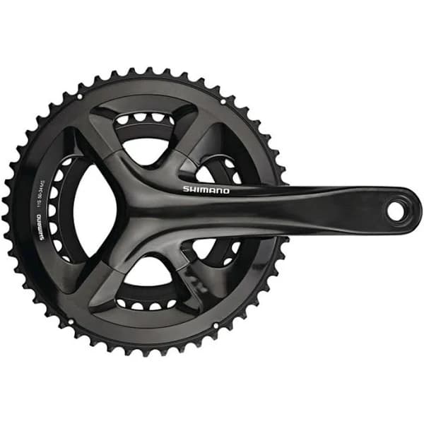 Shimano FC-RS510 Crankset Road Black 2/11-speed 165mm 46/36t