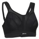 Shock Absorber Active D+ Classic Support Wire-free Sports Bra - Black 16GG SN109 Plus Size Bra - AfterPay Available
