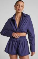 Showpo | Terah High Waisted Short in Orange - 12 (L) | European Summer Outfit