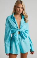 Showpo | Terah High Waisted Short in Orange - 14 (XL) | European Summer Outfit