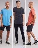 Silent Theory - Men's Black Basic T-shirts - Acid Tail Tee 3-Pack - Size XXL at The Iconic